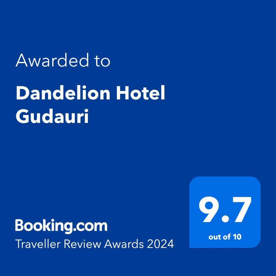 Dandelion Hotel Gudauri Ganisi Kültér fotó